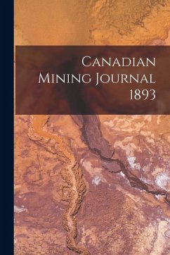 Cover Canadian Mining Journal 1893