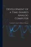 Development of a Time-shared Analog Computer