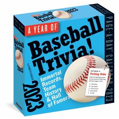 Year of Baseball Trivia! Page-A-Day Calendar 2023: Immortal Records, Team History & Hall of Famers - Shouler, Kenneth; Workman Calendars