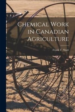 Cover Chemical Work in Canadian Agriculture [microform]