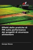 Effetti delle pratiche di PM sulla performance dei progetti di sicurezza alimentare