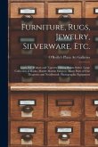 Furniture, Rugs, Jewelry, Silverware, Etc.: Louis XV Walnut and Tapestry Dining Room Suites Large Collection of Books, Mainly Marine Subjects Many Pai