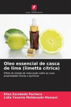 Oleo essencial de casca de lima (limetta cítrica) - Escobedo Pacheco, Elías;Maldonado Mamani, Lidia Yesenia