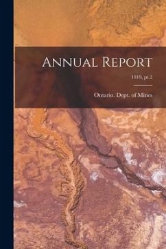Cover Annual Report; 1919, pt.2