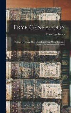 Frye Genealogy - Barker, Ellen Frye
