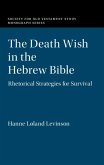 Death Wish in the Hebrew Bible (eBook, ePUB)