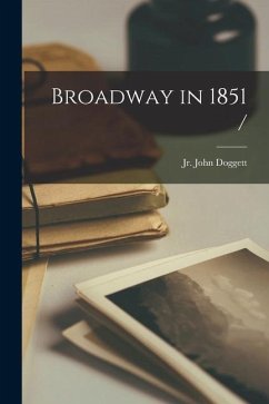 Cover Broadway in 1851