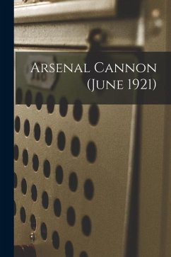 Cover Arsenal Cannon (June 1921)