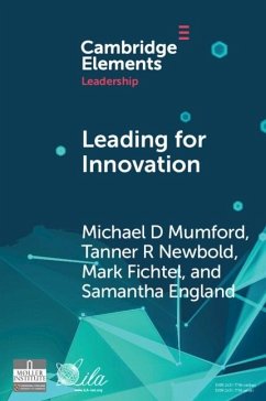 Cover Leading for Innovation (eBook, PDF)