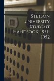 Stetson University Student Handbook, 1951-1952