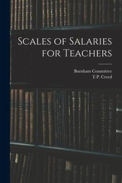 Scales of Salaries for Teachers