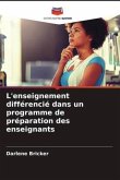 L'enseignement différencié dans un programme de préparation des enseignants