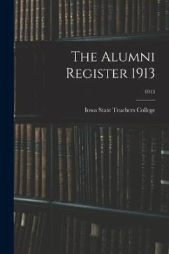 The Alumni Register 1913; 1913