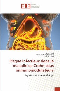 Risque infectieux dans la maladie de Crohn sous immunomodulateurs - Zaimi, Yosra;Bel Hadj Mabrouk, Emna;Mouelhi, Leila