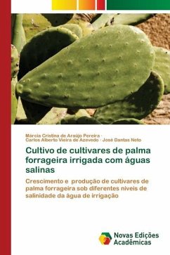 Cultivo de cultivares de palma forrageira irrigada com águas salinas - de Araújo Pereira, Márcia Cristina;Vieira de Azevedo, Carlos Alberto;Dantas Neto, José