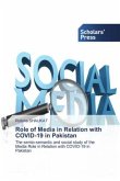 Role of Media in Relation with COVID-19 in Pakistan