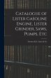 Catalogue of Lister Gasoline Engine,... - Bild 1