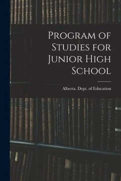 Program of Studies for Junior High School