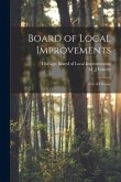 Board of Local Improvements: City of Chicago