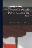 Studies in the Psychology of Sex; 1