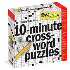 Mensa 10-Minute Crossword Puzzles Page-A-Day Calendar 2023: For Crossword Puzzle Addicts and Word Nerds - Newman, Stanley; Workman Calendars