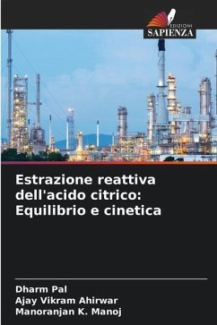 Estrazione reattiva dell'acido citrico: Equilibrio e cinetica - Pal, Dharm;Ahirwar, Ajay Vikram;Manoj, Manoranjan K.