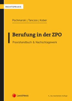 Cover Berufung in der ZPO