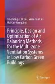 Principle, Design and Optimization of Air Balancing Methods for the Multi-zone Ventilation Systems in Low Carbon Green Buildings (eBook, PDF)