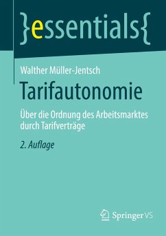 Tarifautonomie - Müller-Jentsch, Walther