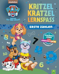PAW Patrol Kritzel-Kratzel-Lernspaß: Erste Zahlen - Schwager & Steinlein Verlag