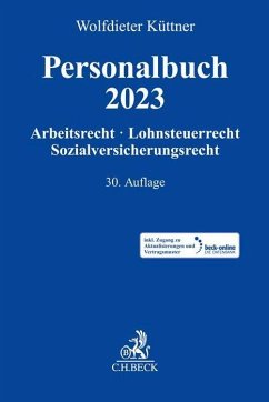 Personalbuch 2023 - Küttner, Wolfdieter