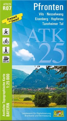 Cover ATK25-R07 Pfronten (Amtliche Topographische Karte 1:25000)