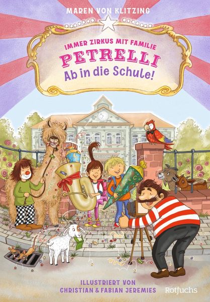 Buch-Reihe Immer Zirkus mit Familie Petrelli