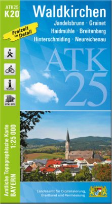 Cover ATK25-K20 Waldkirchen (Amtliche Topographische Karte 1:25000)