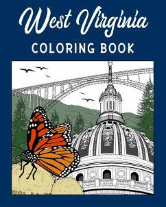 Cover West Virginia Coloring Book
