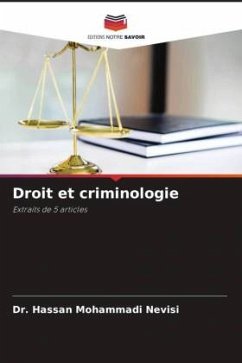 Droit et criminologie - Mohammadi Nevisi, Dr. Hassan