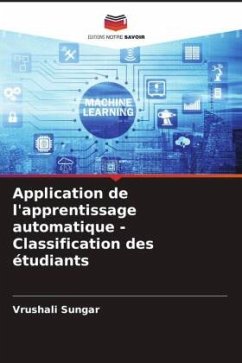 Application de l'apprentissage automatique - Classification des étudiants - Sungar, Vrushali