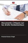 Documents critiques sur les droits fondamentaux