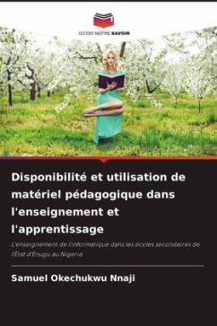 Disponibilité et utilisation de matériel pédagogique dans l'enseignement et l'apprentissage - Nnaji, Samuel Okechukwu