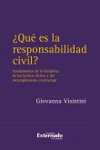 Que es la responsabilidad civil? fundamentos de la disciplina de los hechos ilicitos (eBook, PDF)