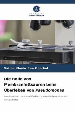 Die Rolle von Membranfettsäuren beim Überleben von Pseudomonas - Kloula Ben Ghorbal, Salma