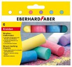 Eberhard Faber 526506 - Straßenmalkreiden in 6 leuchtenden Farben