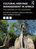 Cultural Heritage Management in Africa (eBook, PDF)