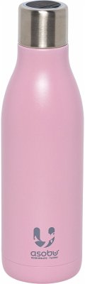 Asobu UV-Light Bottle Pink, 0.5 L