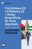 Corinthians (2) vs Palestra (1) e Notas biograficas do novo deputado: dois contos de Alcântara Machado (eBook, ePUB)
