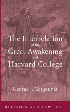 The Interrelation of the Great Awakening and Harvard College (eBook, ePUB)
