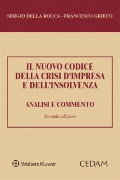 Il nuovo codice della crisi d'impresa e dell'insolvenza (eBook, ePUB) - Della Rocca, Sergio; Grieco, Francesco