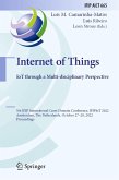 Internet of Things. IoT through a Multi-disciplinary Perspective (eBook, PDF)