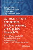 Advances in Neural Computation, Machine Learning, and Cognitive Research VI (eBook, PDF)