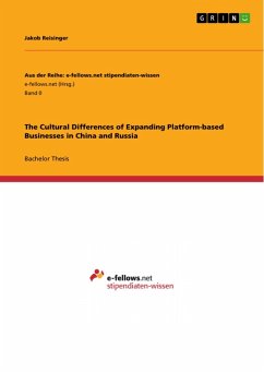 The Cultural Differences of Expanding Platform-based Businesses in China and Russia (eBook, PDF)